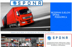 SPONA PODGORICA CRNA GORA