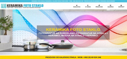 FOTO - KALJENO - DEKORATIVNO STAKLO